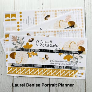 October 2025 for the Laurel Denise PORTRAIT Planner