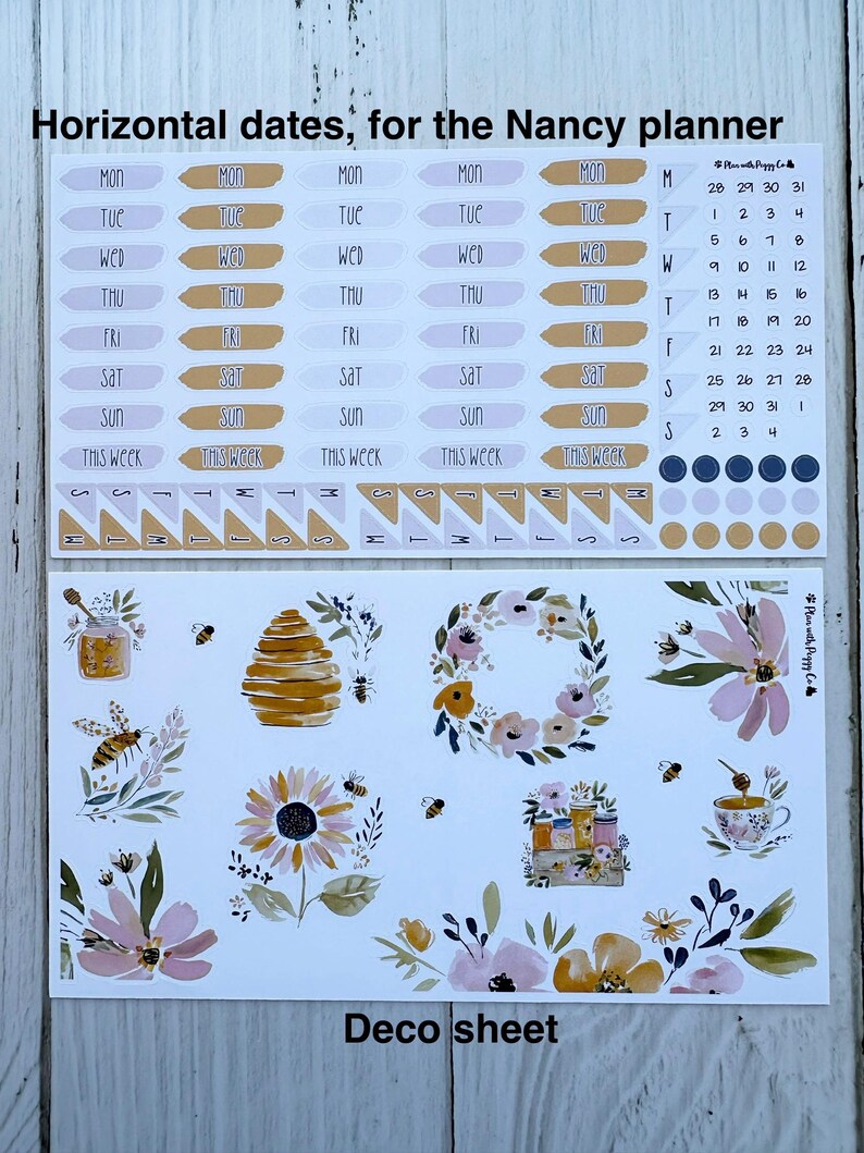 June 2026 for the Laurel Denise LARGE Anne and Nancy Planners - Etsy