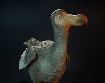 Dodo Bird - Standing - Designed by Dino and Dog - 3D Printed - Miniature - Gaming - Tabletop - Display - Paint your own