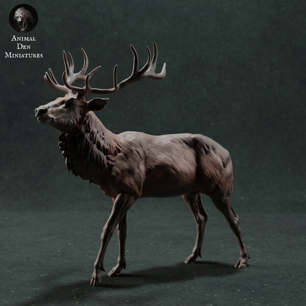 Wooden Deer Figurine - Etsy