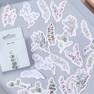 Nature Lover Collection Chipboard Stickers – 39 pcs w/ foil