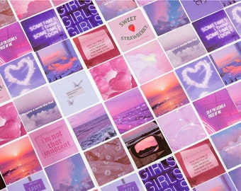 Buy 40 Pcs Pink Aesthetic Sticker Pack, Scrapbooking, Junk Journal Kit,  Journal Ephemera, Clouds, Sky, Sunset, Sunrise, Vacation, Beach, Sea Online  in India 