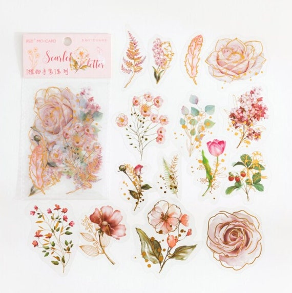 OLYCRAFT Lot De 9 Autocollants En Métal Doré Pour Le Scrapbooking, Les