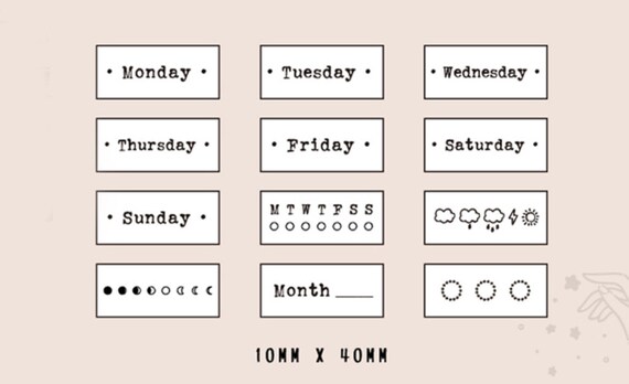 Personalized Date Stamp With 11 Digits For | Ubuy