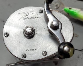 Antique Shakespeare #1924 Direct Drive Model FK Fishing Reel