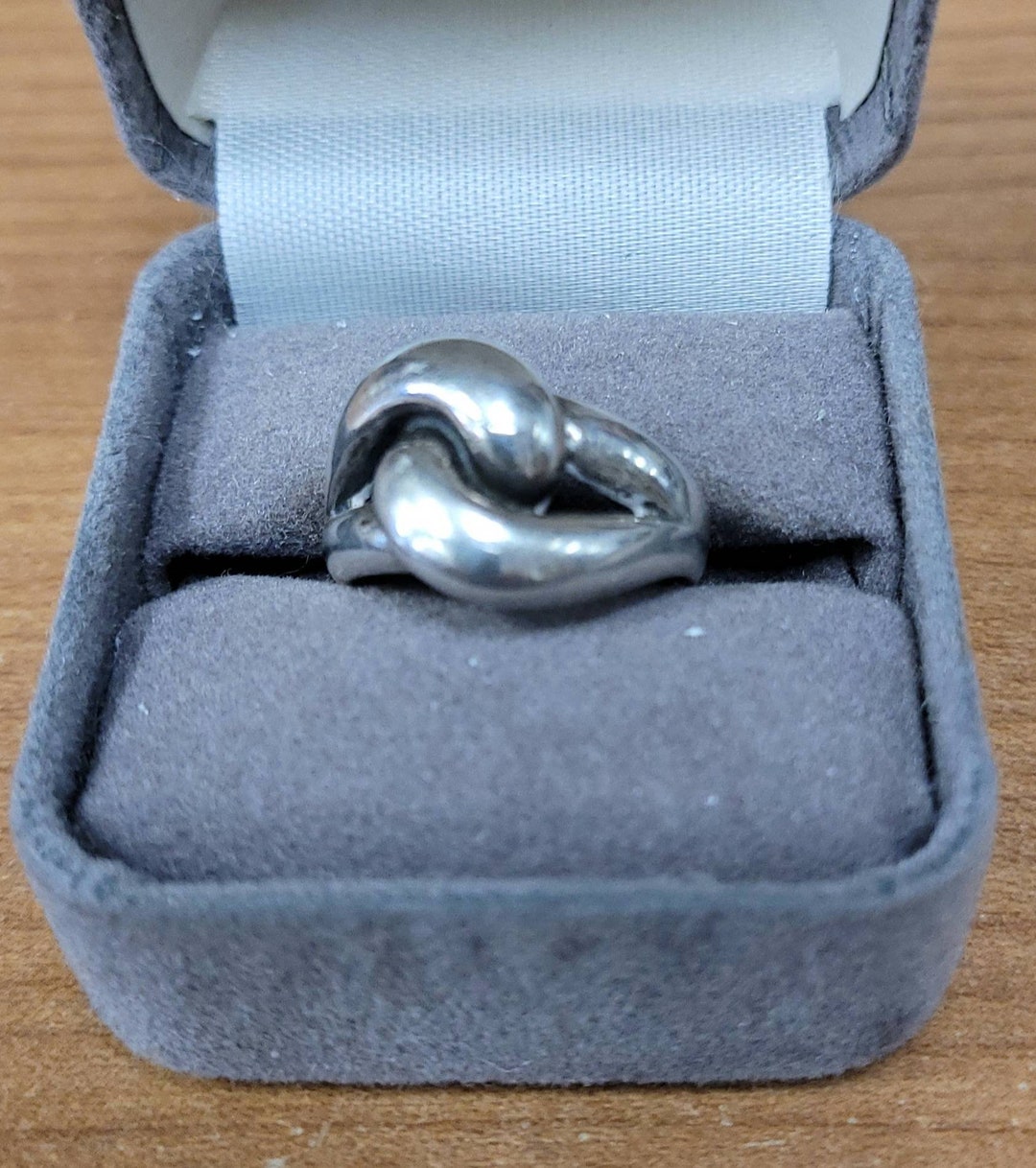 Retired James Avery Cadena Knot Sterling Ring Lover's Etsy