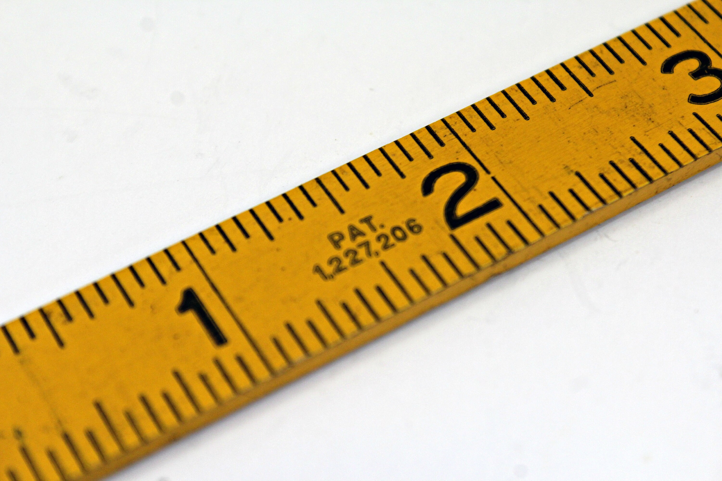 Stanley Bell Carpenter's Zig-zag Folding 6 Ft. Ruler, Measuring Tool ...