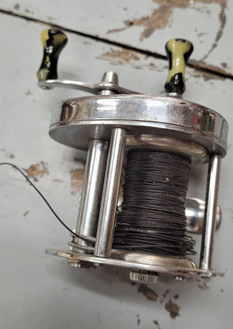 Antique Shakespeare #1924 Direct Drive Model FK Fishing Reel USA