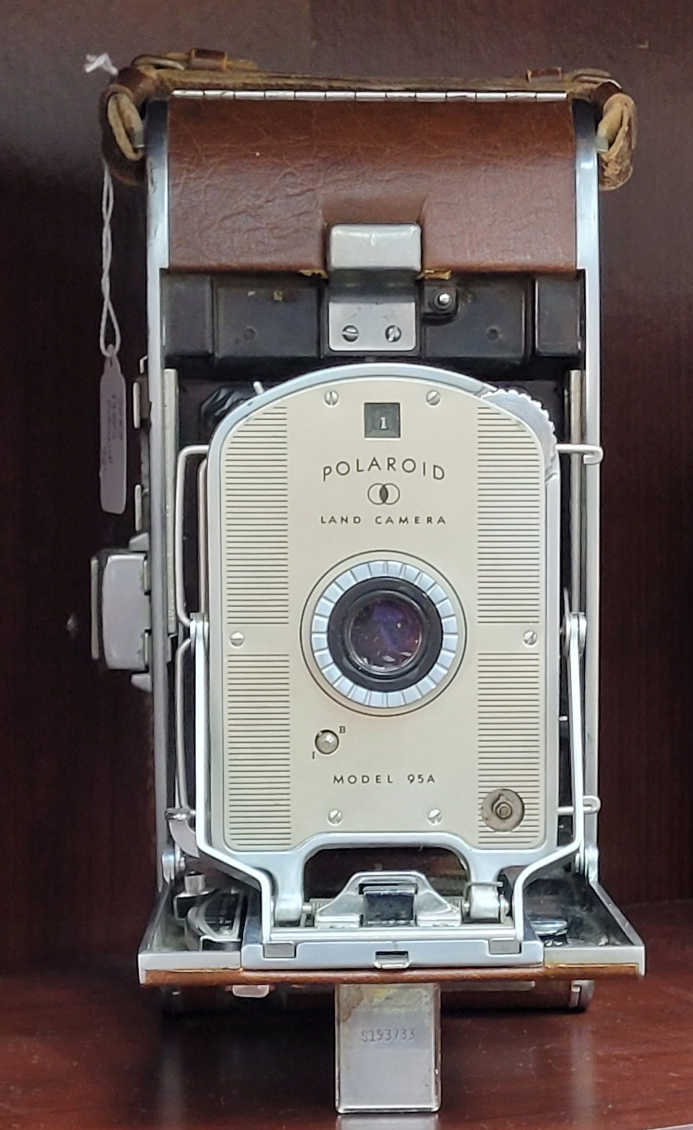 1954 Polaroid Land Model 95A Camera Bellows Style Home Decor