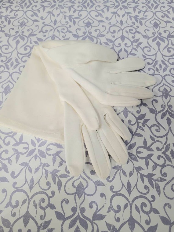 Long White Gloves for Formal Events, Dent's of En… - image 5