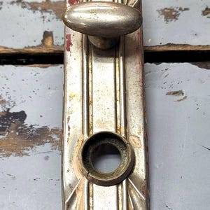 Art Deco Backplate, 1919-1939 DYI Crafts Vintage Door Decor Industrial Farmhouse Decor Country Cottage Door Decor Birdhouse Decor Vintage