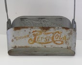 Pepsi-Cola Metal Carrier 1940 39 s Era, Great Collectible Piece of Pepsi Cola, Drink Pepsi Cola-Handled Carrier for Six Bottles, Great Decor