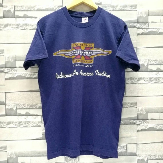 Classic Excelsior Motorcycles T-Shirt Race /& Retro