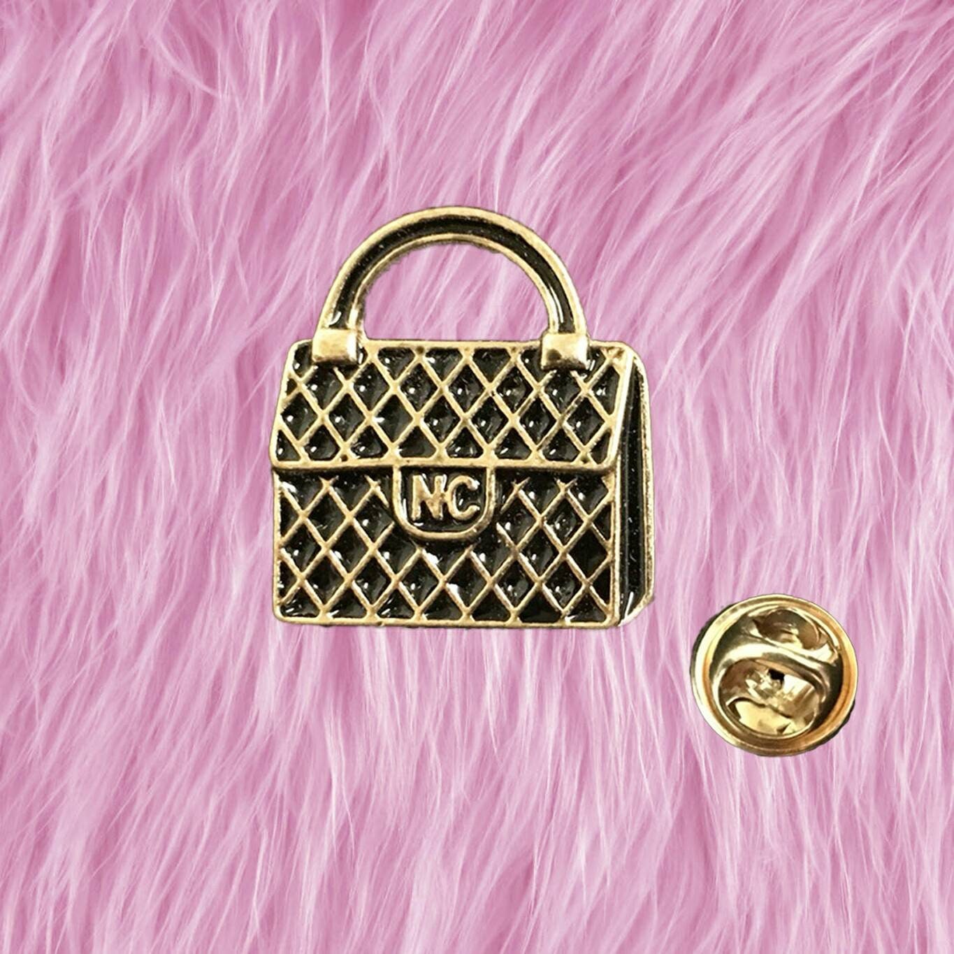 Handbag Enamel Pin Metal Lapel Pin Brooches Badges Tie Pins Etsy