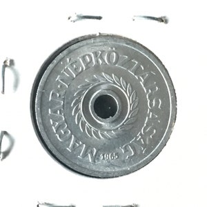 1965 Hungarian coin - 2 Filler