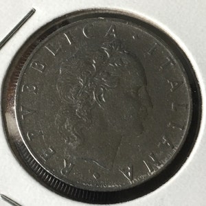 1965 Italian 50 Lire
