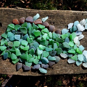 Bulk Sea Glass: Beach Found Mosaic Supplies, Ocean Decor