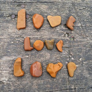 Cartas de amor de seixos marinhos 3 conjuntos, pedras marinhas naturais, rochas marinhas raras, decoração rústica, rochas marinhas figuradas, ideia de presente para o dia dos namorados