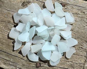 65pcs Genuine Ukrainian Sea Glass in size 1" - 1.375", the Black Sea Beach Glass Bulk, Craft Supplies