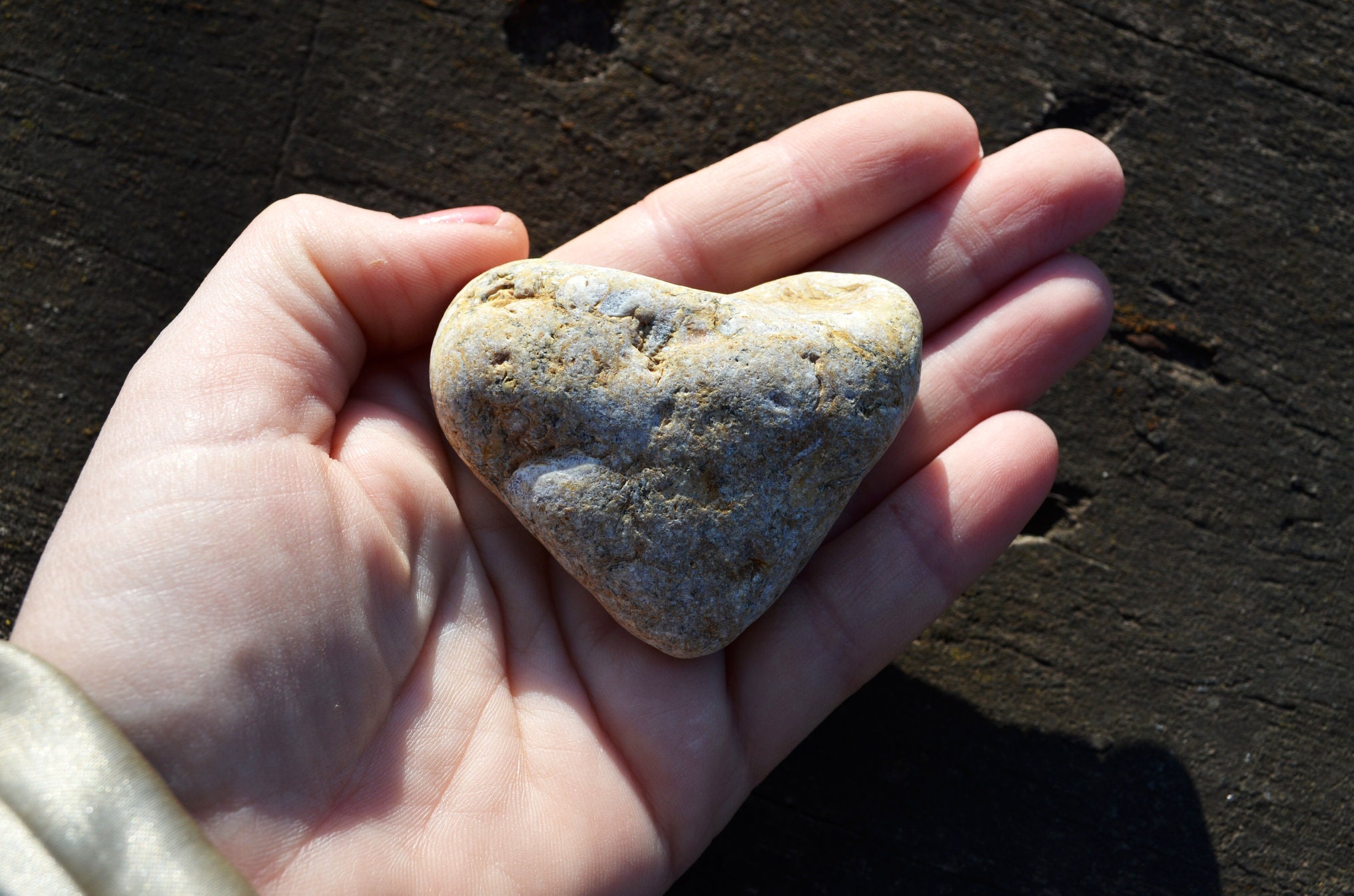 Natürliche Herz Steine Liebe Herz Familie 5pcs große Herz Etsy
