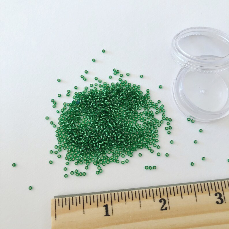 Tiny seed beads Beads Bugle beads 3 mm Beads Mix Set of Seed Beads and