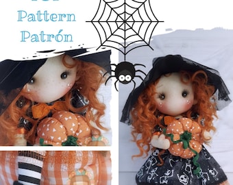 Pepita Pattern Alizon Halloween 2021 - 40 cm / Pepita Pattern Alizon Halloween 2021 - 15,7''