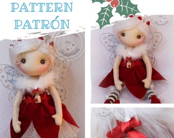 Christmas Fairy Pattern / Christmas Fairy Pattern