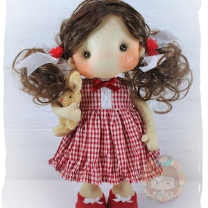 Patrón muñeca Pepita Mini 26 cm / Pepita mini doll pattern 10,2''