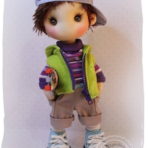 Pattern Pepito Doll 35 cm. Pattern Pepito Doll 13''