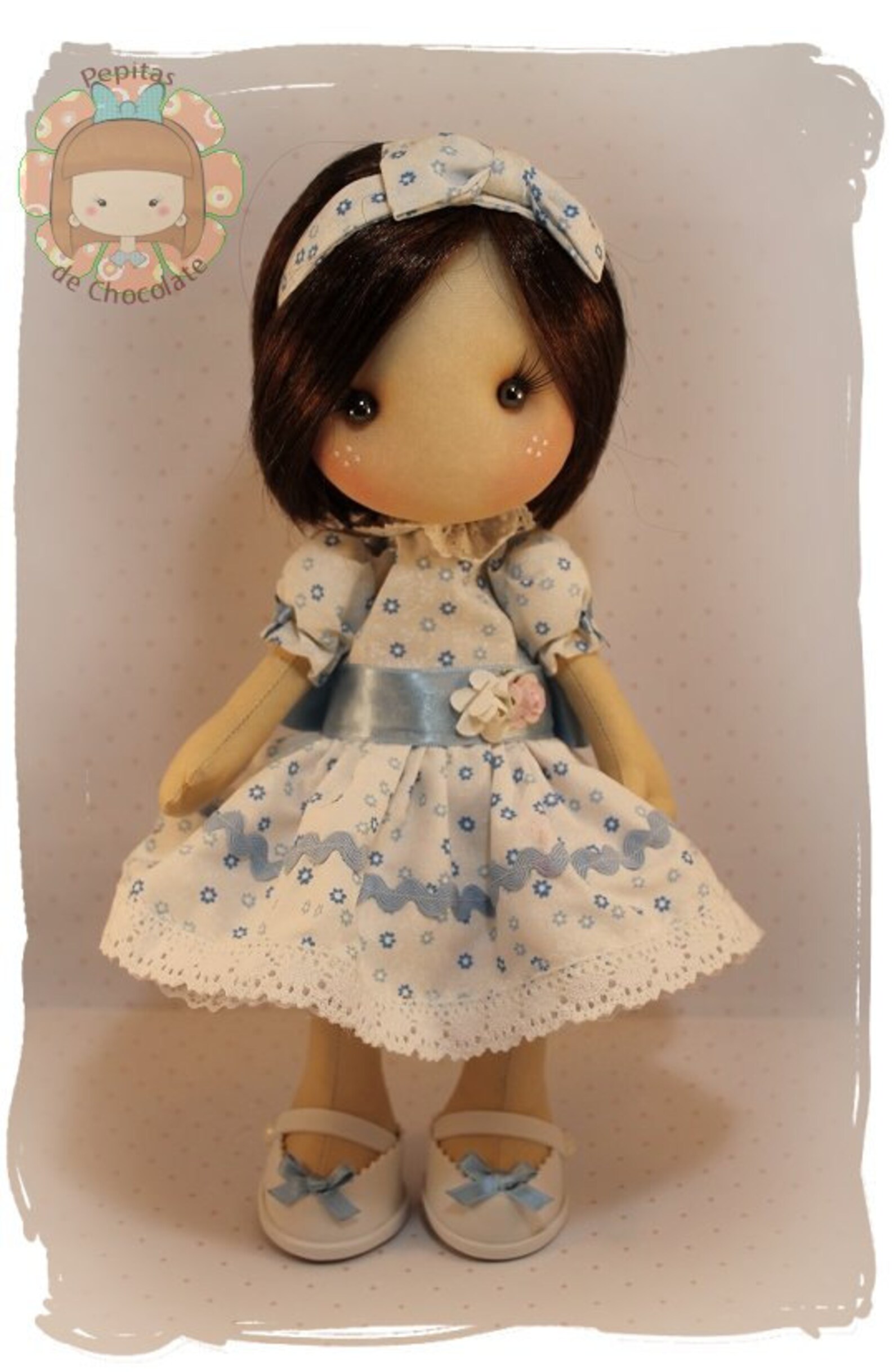 Patrón Muñecas Pepita 35 Cm. Pattern Pepita Doll 13'' - Etsy