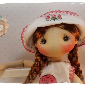 Pepita Doll Pattern 2.0 45 cm. Pattern Pepita doll 17'' image 3