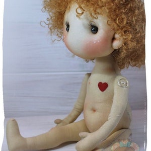 Pepita Doll Pattern 3.1 / 30 cm. Pepita 3.1 doll pattern 12''