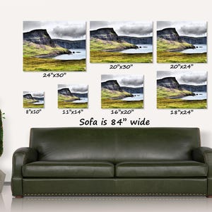 Dramatic Landscape, Scotland Photo, Neist Point, Isle of Skye Photo, Nature Photography, Photo Print, Scottish Scenery, Sky and Cliffs bild 9