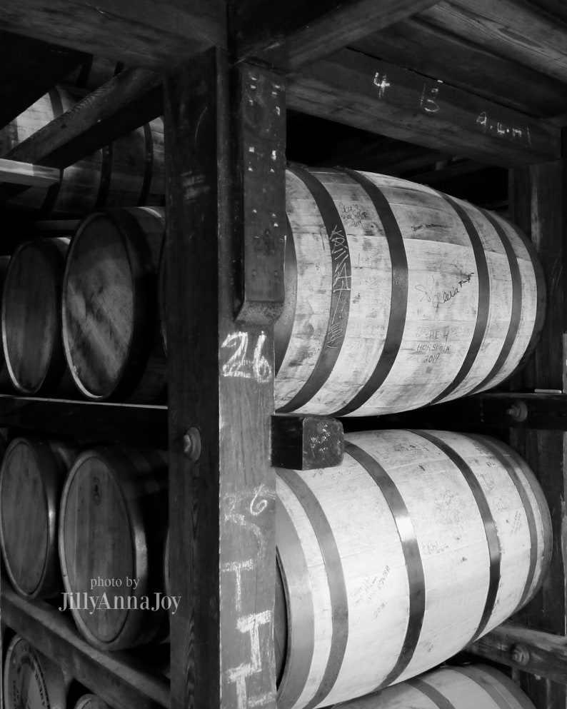 Bar Art Bourbon Art Bar Decor Man Cave Decor Buffalo Trace Bourbon Logo