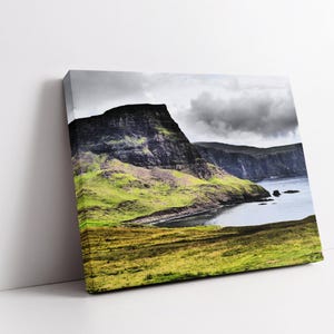 Dramatic Landscape, Scotland Photo, Neist Point, Isle of Skye Photo, Nature Photography, Photo Print, Scottish Scenery, Sky and Cliffs bild 6