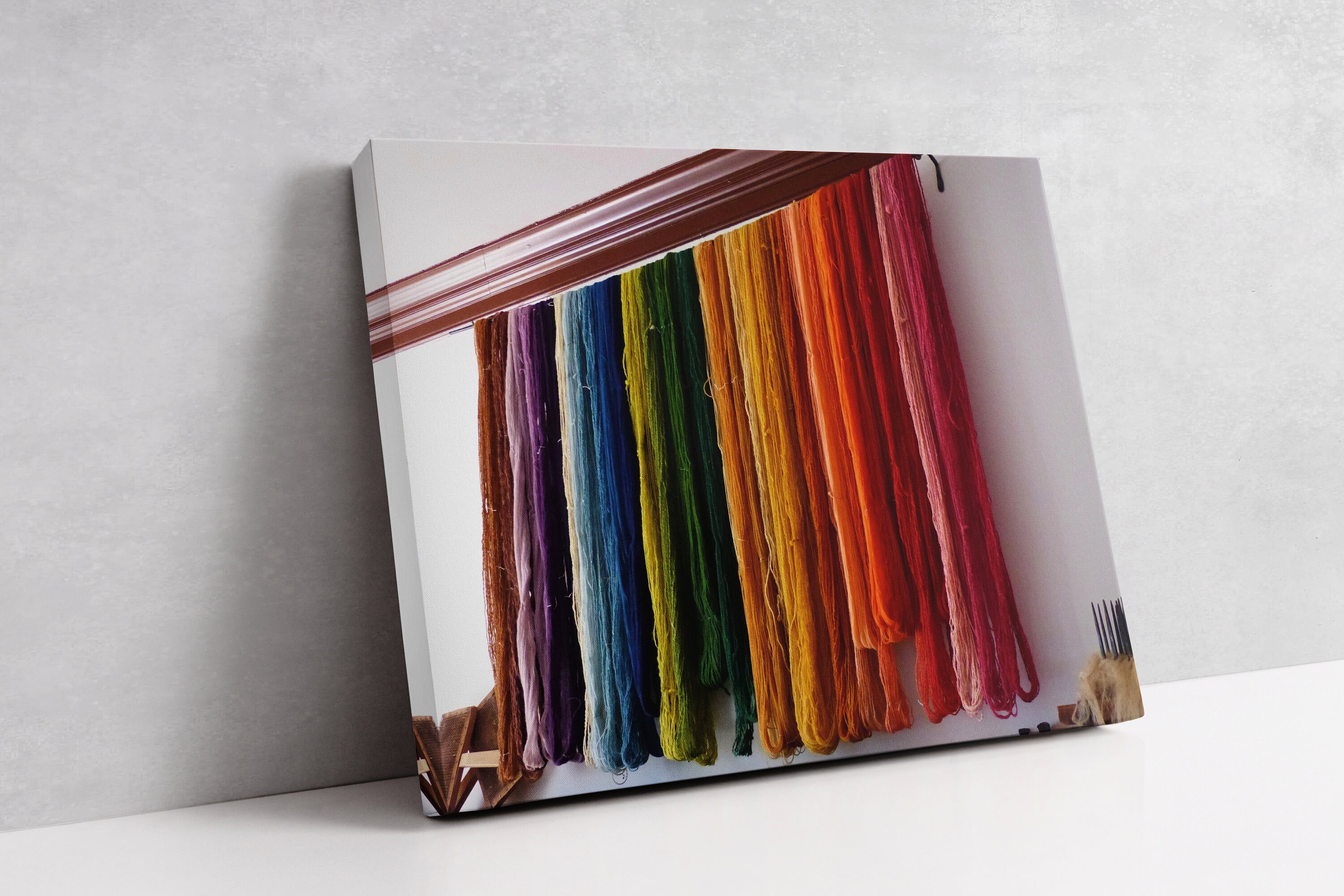 Skeins of Yarn Williamsburg VA Colonial Decor Knitting Etsy