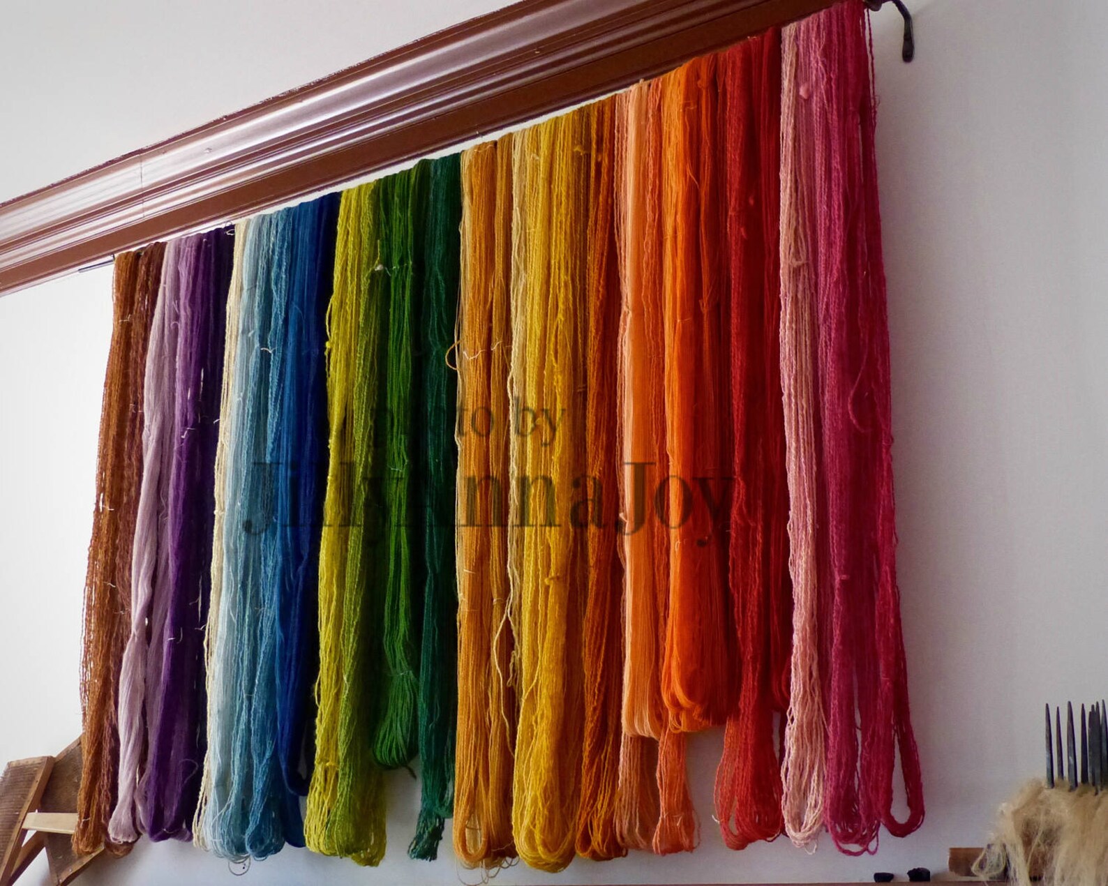 Skeins of Yarn Williamsburg VA Colonial Decor Knitting Etsy