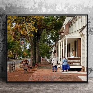 Colonial Williamsburg Print, Duke of Gloucester Wall Art, Colonial Decor, Unique Virginia Gift, Canvas Photography Wrap, US History Art