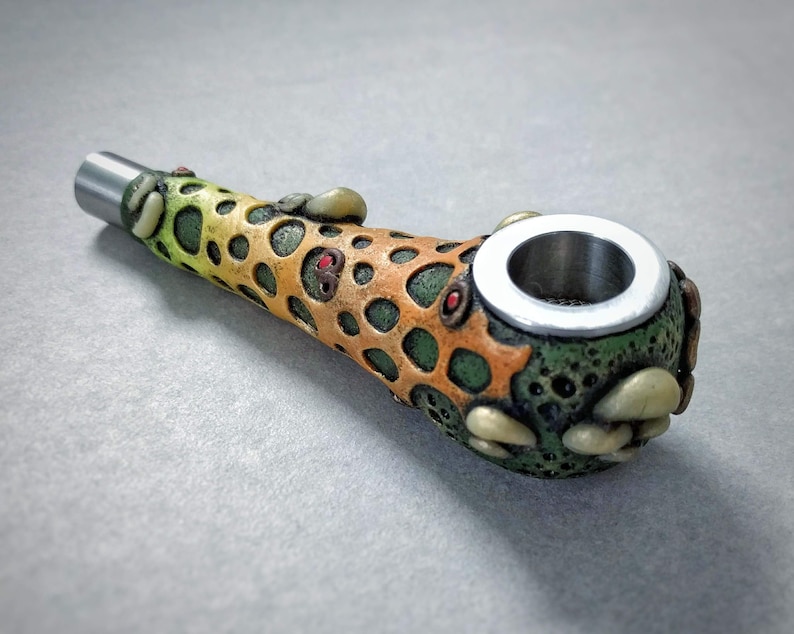 Smoking pipe Hand pipe Smoking bowl Bowls for smoking Herb pipe Forest pipe Glass pipe style Spoon pipe DimitrMaystor Mushrooms Pipe