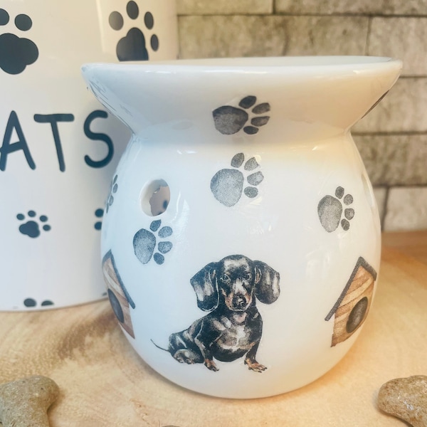 Dachshund/Sausage dog wax burner dog lover gift