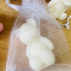 Teddy Bear wax melts baby shower/baby christening/favours