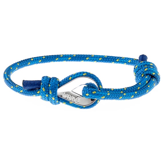 NAUTICAL BRACELET for HIM - Mens cord bracelet, mens paracord bracelet, womens cord bracelet, womens paracord bracelet, nautical jewelry