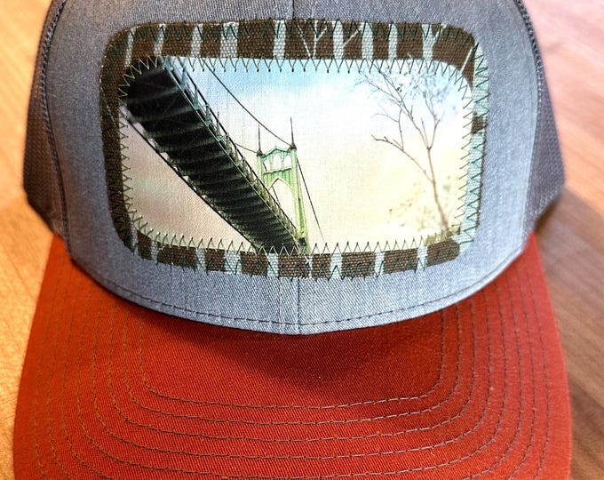 St. John’s Bridge Portland Baseball Hat / Trucker Hat