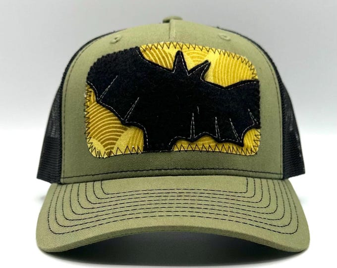 Flying Bat Baseball Hat / Trucker Hat