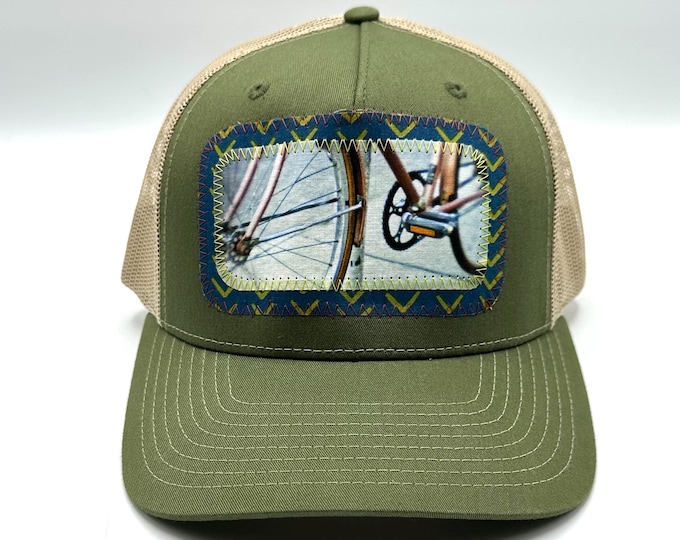 The Bike Green Baseball Hat / Trucker Hat