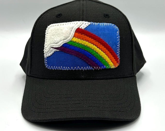 Rainbow Sky Hemp Baseball Hat