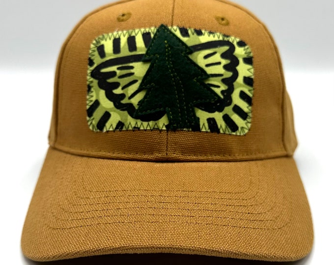 Tree Angel Cotton Baseball Hat