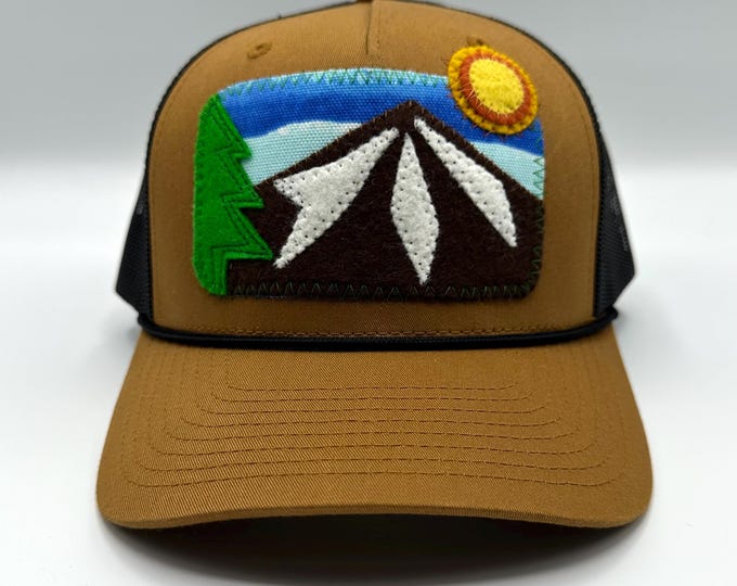Big Mountain Blue Sky Baseball Hat / Trucker Hat