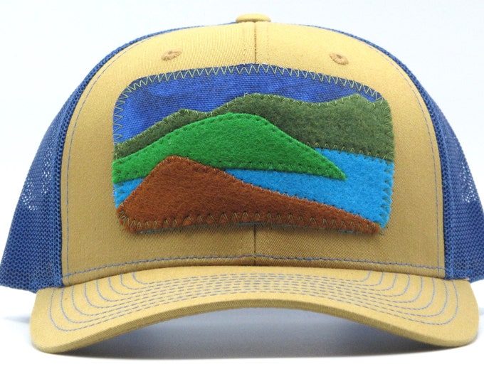 Mountain Lake Baseball Hat / Trucker Hat