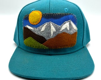 Blue Baby / Toddler Mountains Trucker Hat